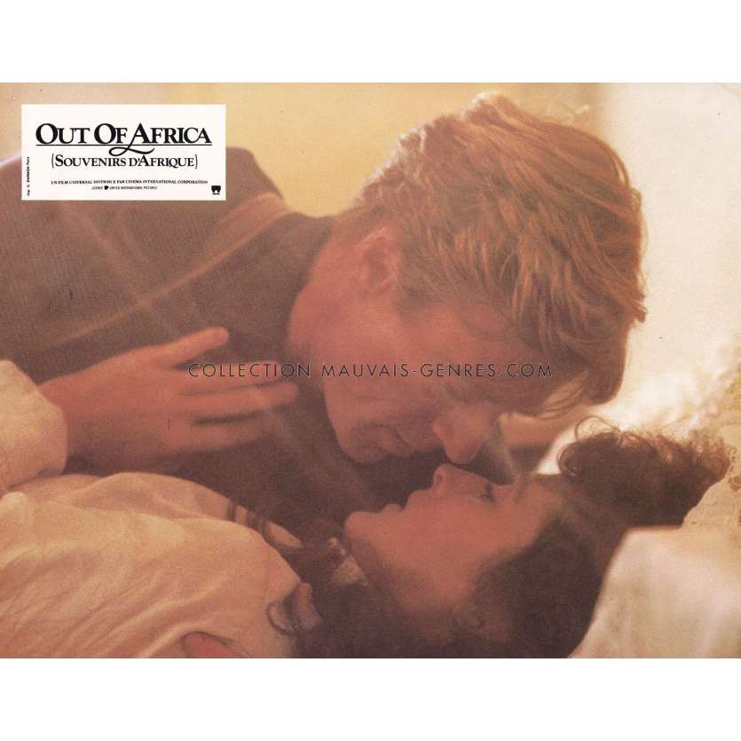 OUT OF AFRICA French Lobby Card N11 - 9x12 in. - 1985 - Sidney Pollack, Robert Redford