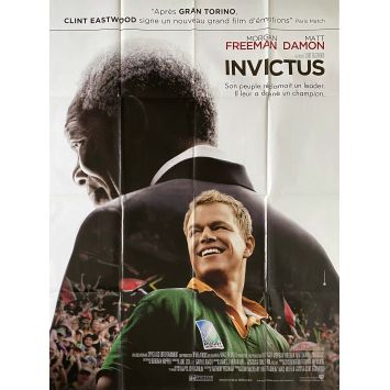 INVICTUS French Movie Poster- 47x63 in. - 2009 - Clint Eastwood, Morgan Freeman