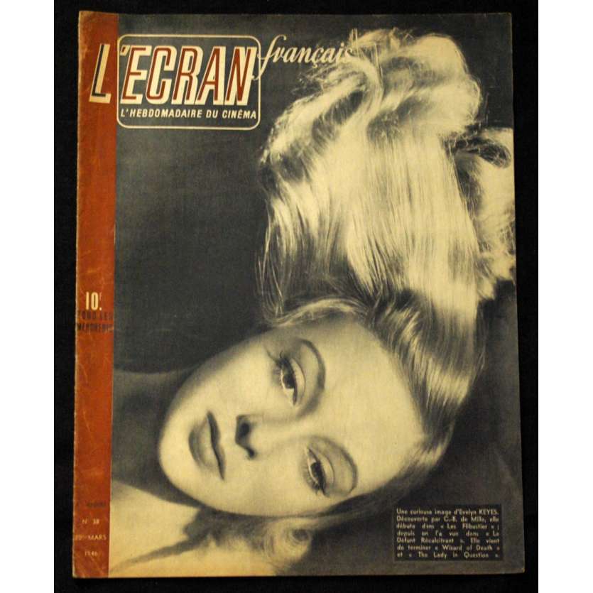 L'Ecran Français – N°038 – 1946 – Evelyn Keyes