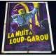 NUIT DU LOUP GAROU Affiche 60x80 FR '61 Oliver Reed Hammer Films Movie Poster
