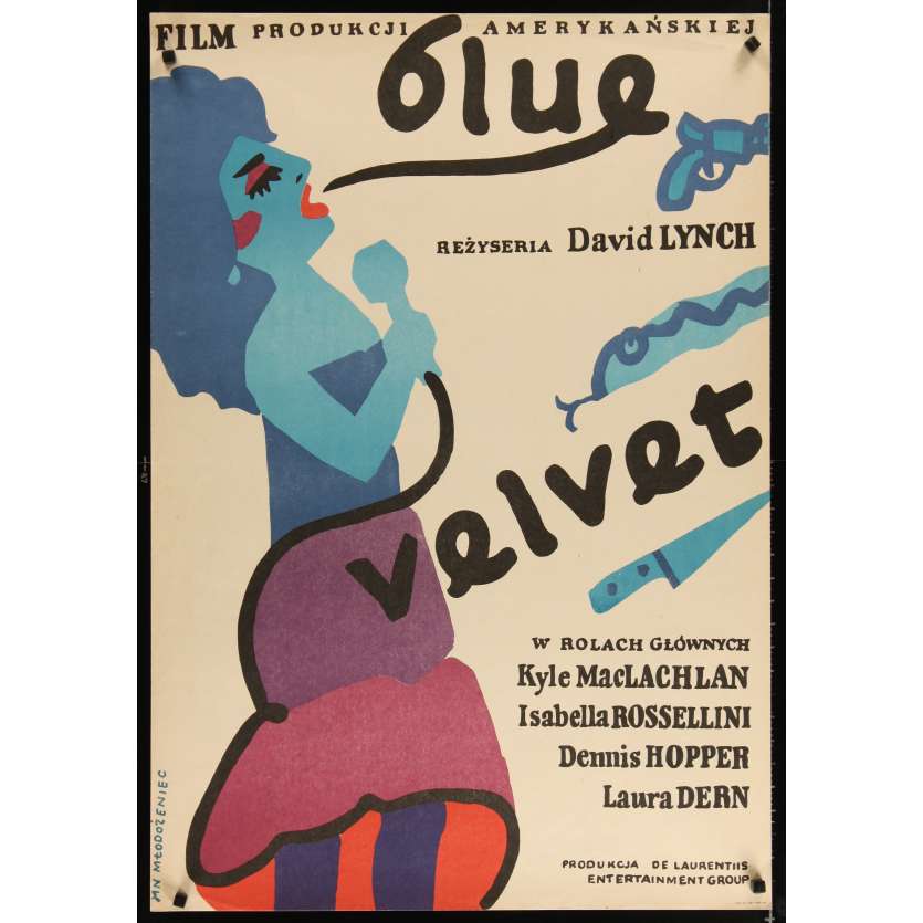 BLUE VELVET Movie Poster - Original Polish