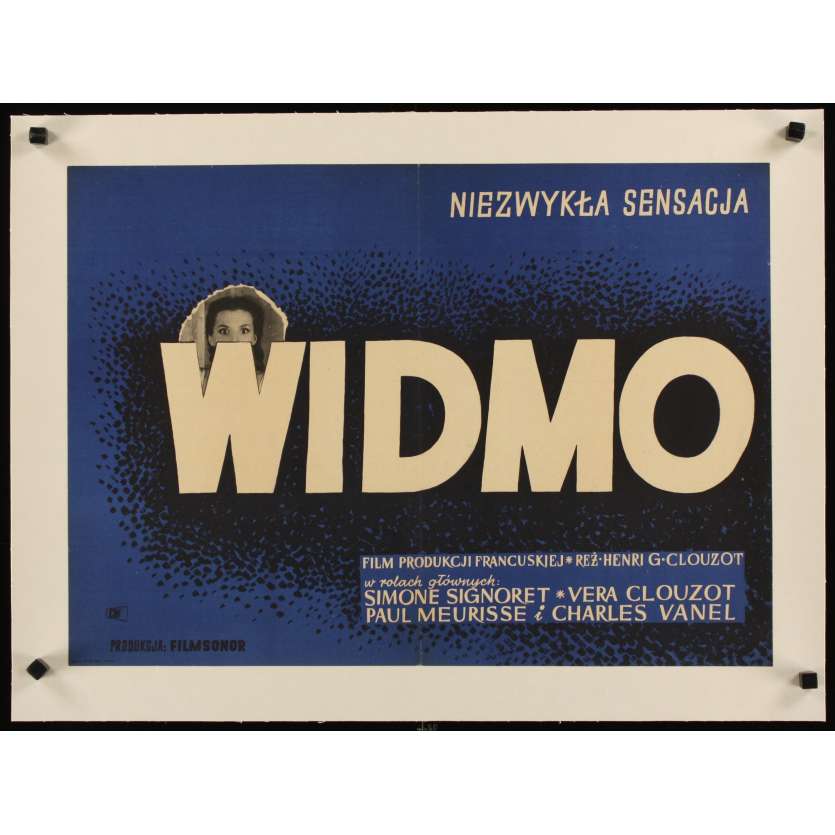 DIABOLIQUE Movie Poster - Original Polish