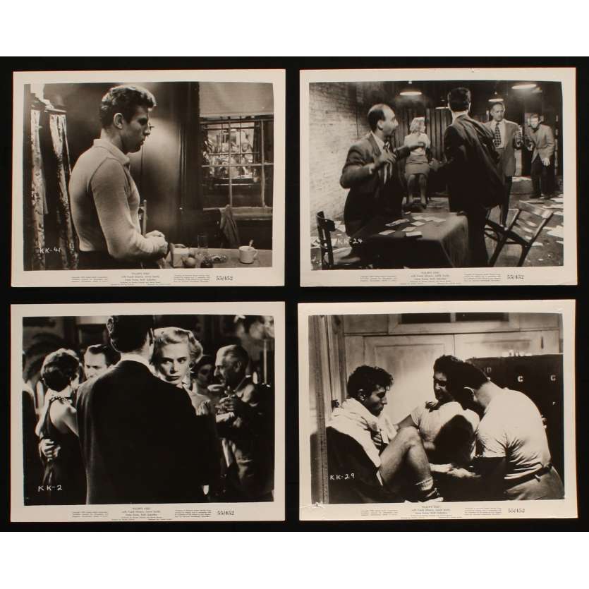 KILLER'S KISS US Movie Stills x4 8x10- 1955 - Stanley Kubrick, Franck Silvera